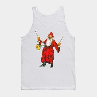 Santa Claus playing With Diabolo Tank Top